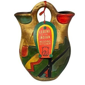 Legend‎ of the Indian Wedding Pitcher Southwest Vintage